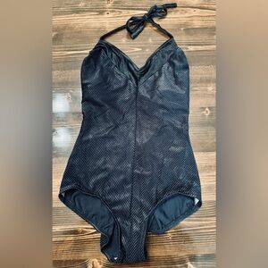 Jantzen Halter Black Swimsuit